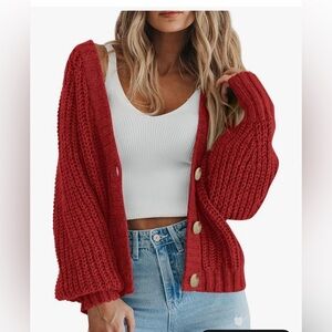 Pretty Garden Slouchy Cardigan